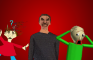 Principal of the thing beats up Baldi and playtime