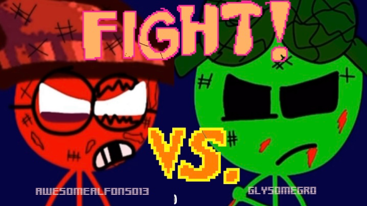 AwesomeAlfonso13 Vs. GlysomeGro (Stick fight animation