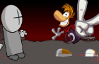 rayman in madness combat crossover?!?!?!? lol