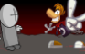 rayman in madness combat crossover?!?!?!? lol