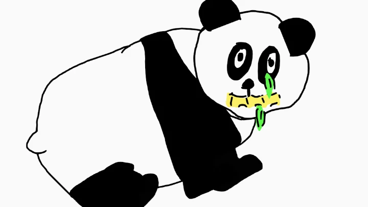 Hungry Harold Panda Bear