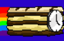 MillefeuilleClock Nyan Cat