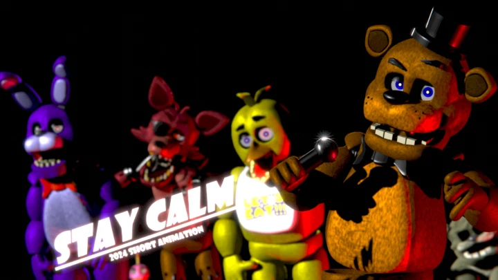 [Blender/Fnaf] Stay Calm 2024 Short Animation