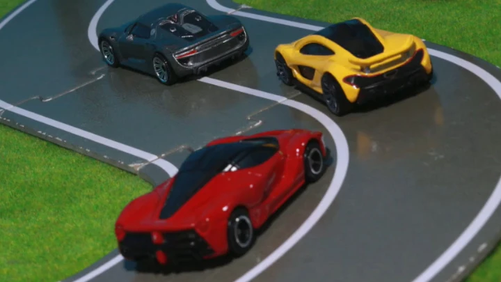 The holy trinity Hypercars Stop Motion