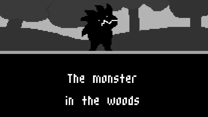 The monster in the woods