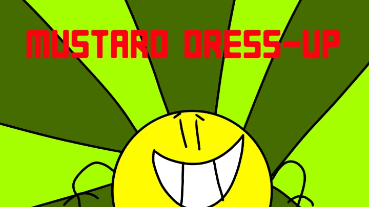 Mustard dress-up game.