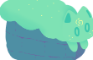 cat moss idling