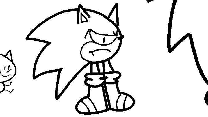 Sonic Tower Intro storyboards