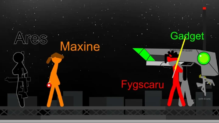 Maxine & Ares vs. Fygscaru & Gadget