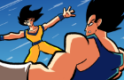 Goku vs Vegeta | Fan animation