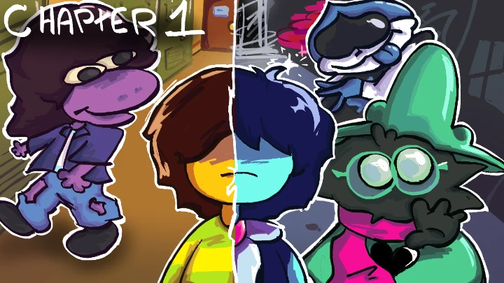 DELTARUNE Chapter 1 is kinda crazy...║ANIMATION║