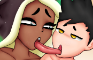 Marina x oc (not my oc)
