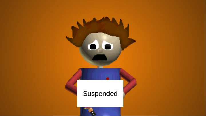 Math Child Gets Suspended for throwing Juice at Baldi