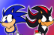 sonic vz shadow cartoon