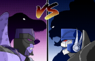 Optimus Primal VS Megatron (EPIC FIGHT) [Transformers Beast wars fan animation]