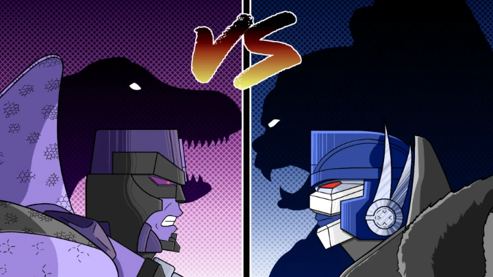 Optimus Primal VS Megatron (EPIC FIGHT) [Transformers Beast wars fan animation]