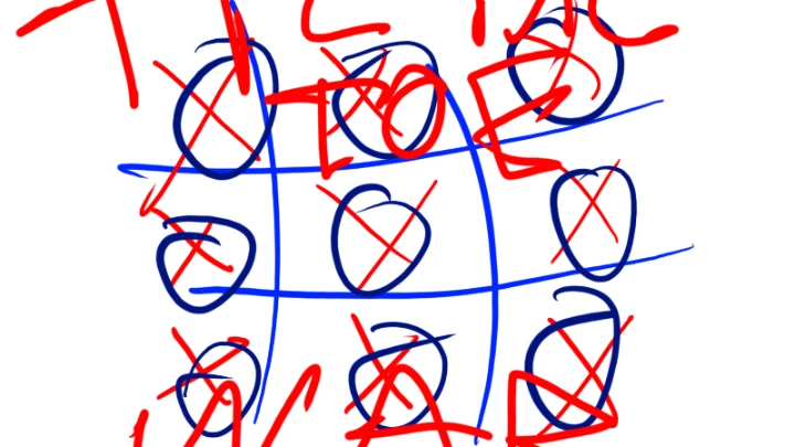 tic tac toe war