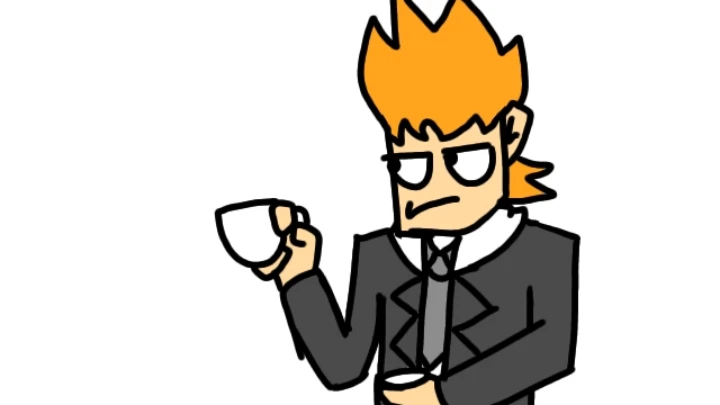 Matt sipping tea in the void