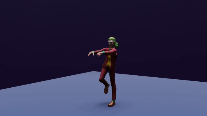 Joker's New Running Man Shuffle Dance