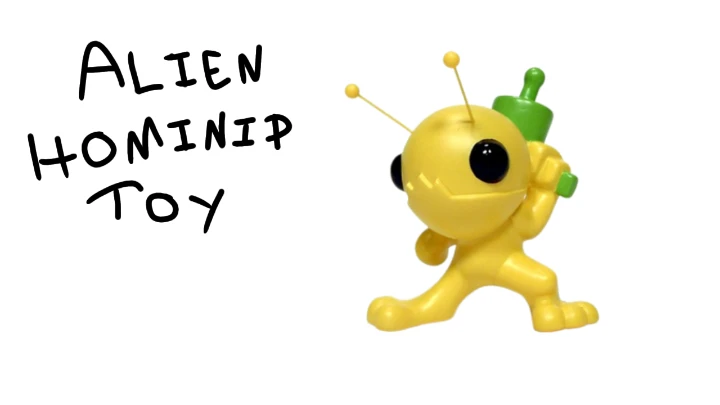 Alien hominid toy commercial.