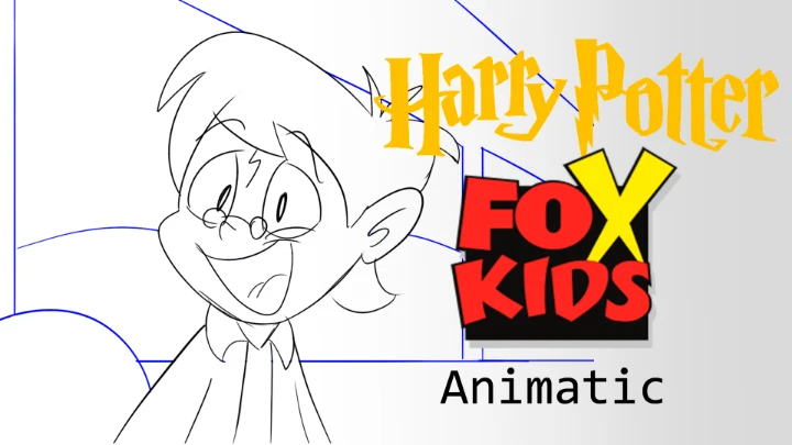 Harry Potter as a 90s cartoon (animatic)