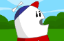 Bug in Mouth Disease but its animated like its 2000, and its a short clip.