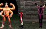 Goro & Rain tag team fatality