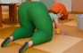 Dexter's mom deep cleaning