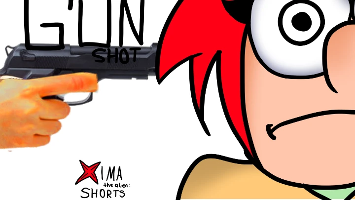 Xima the alien SHORTS: Gun shot