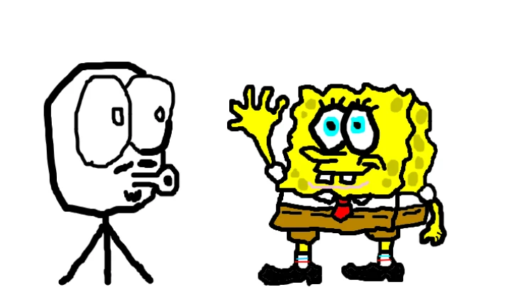 Jackson Meets SpongeBob