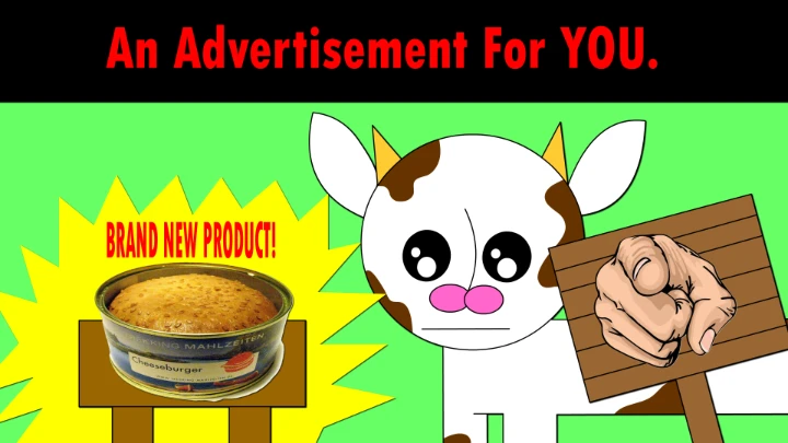 An Advertisement For YOU.