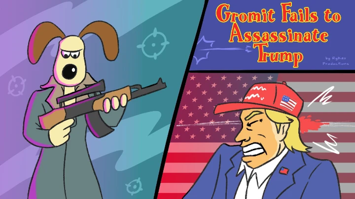 Gromit Fails to Assassinate Trump