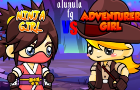 alunula fg - Ninja Girl VS Adventurer Girl