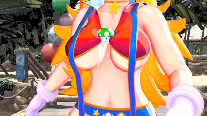 Peach sexy mario clothes