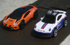 Lamborghini Huracan Sterrato vs Porsche 911 Dakar Stop Motion