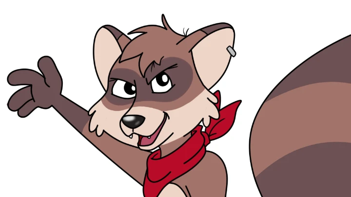 Tanuki Tale's Eye catch WIP