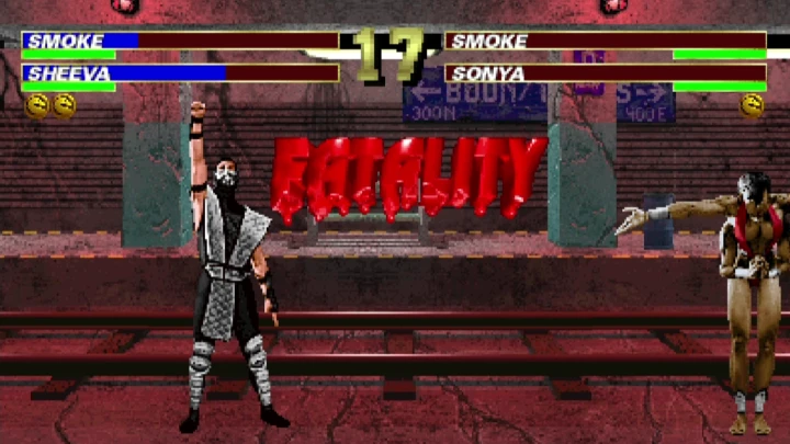 Smoke & Sheeva tag team fatality