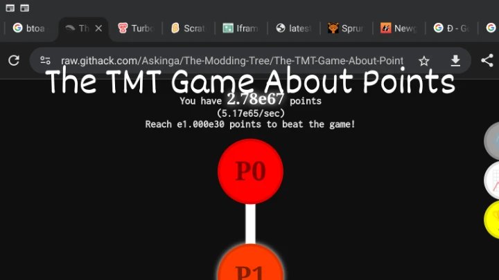 The TMT Game About Points