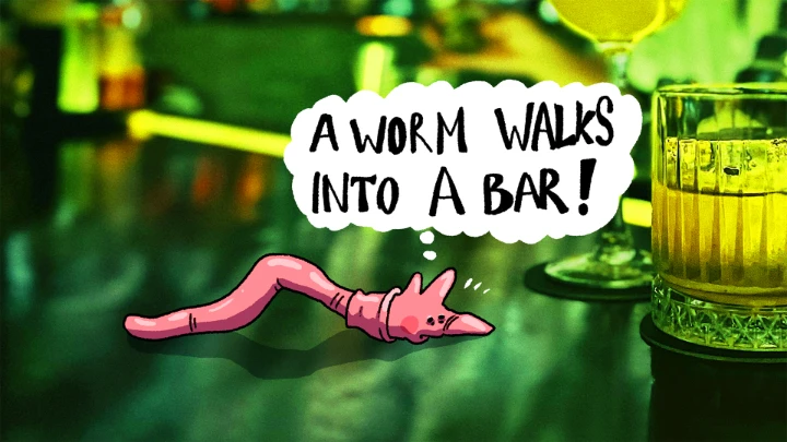 Oney Plays Animatic - A worm walks into a bar