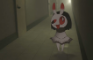 She's singing