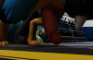 Coach Lucario and Eevee