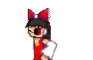 Reimu Fighting Game Animations