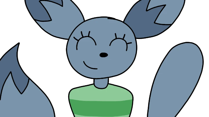 Return of the Floofy Blue Dork! (test animation)