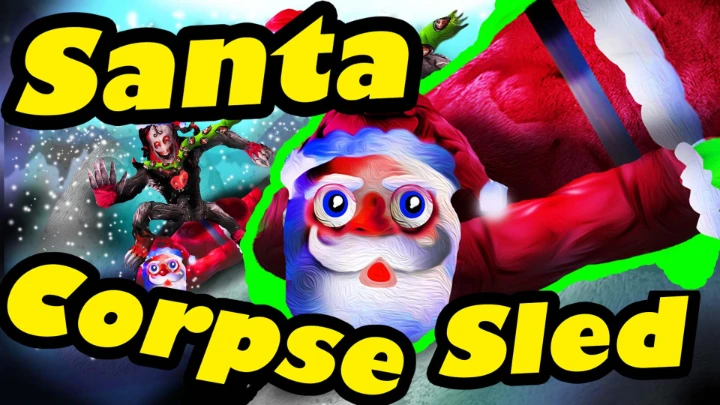 Santa Corpse Sled