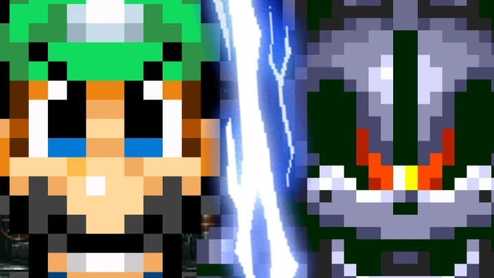 Luigi VS Silver Sonic