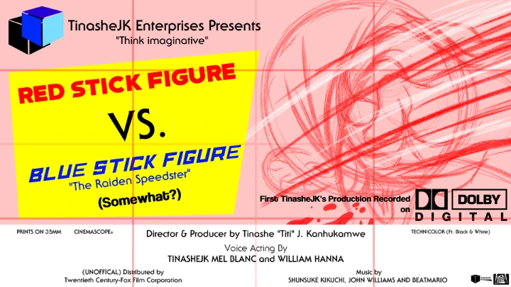 Red Stick Figure Vs. Blue Stick Figure (Sorta Of?)