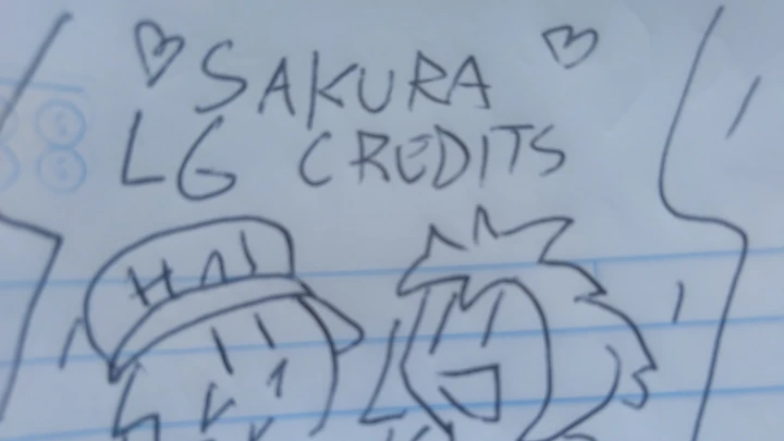 [Sakura Looking glass Staff Roll]