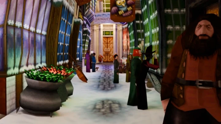 Harry Potter PS1 Diagon Alley X-MAS