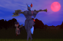 Evil Luna and her scribe return from a skirmish
