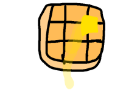 It&#039;s raining waffles :D tá chovendo waffles